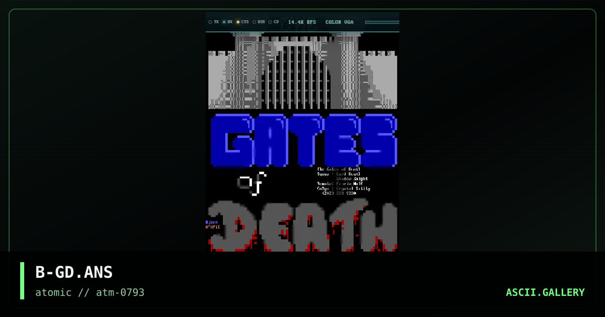 B-GD.ANS, by bjorn, 1993