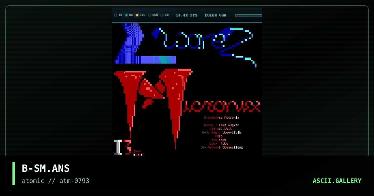 B-SM.ANS, by bjorn, 1993