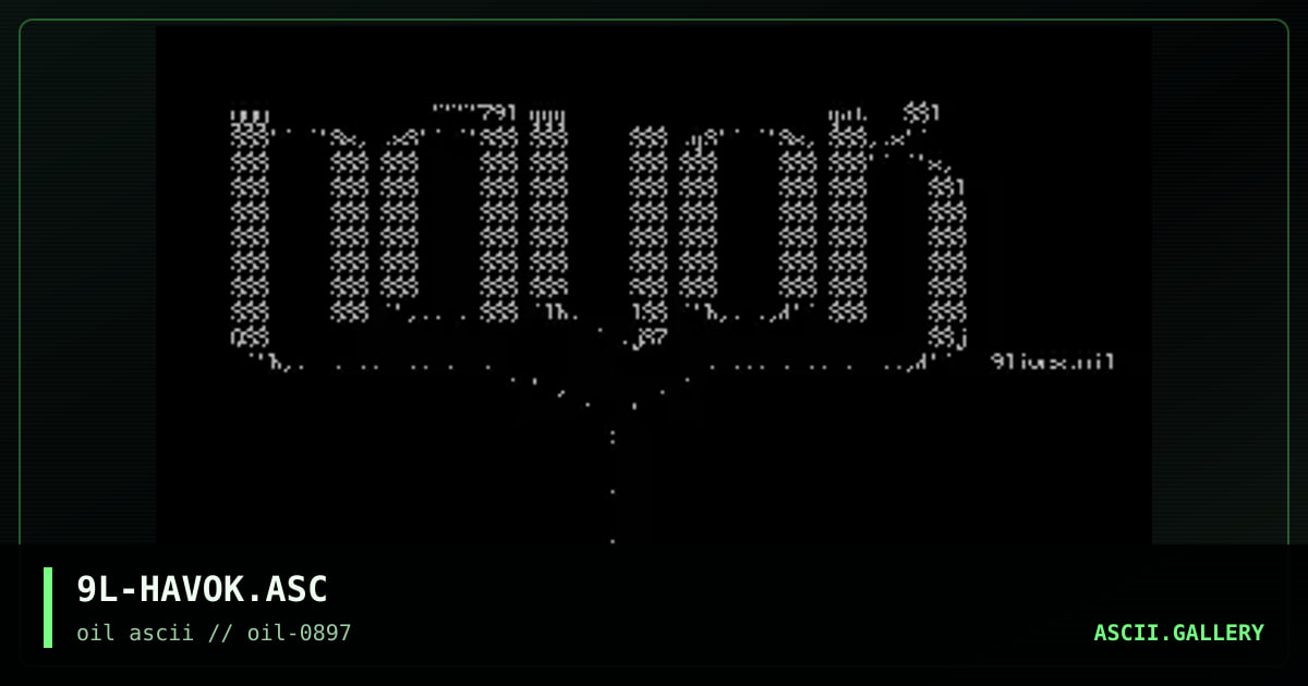 9L-HAVOK.ASC, by ninelives, 1997