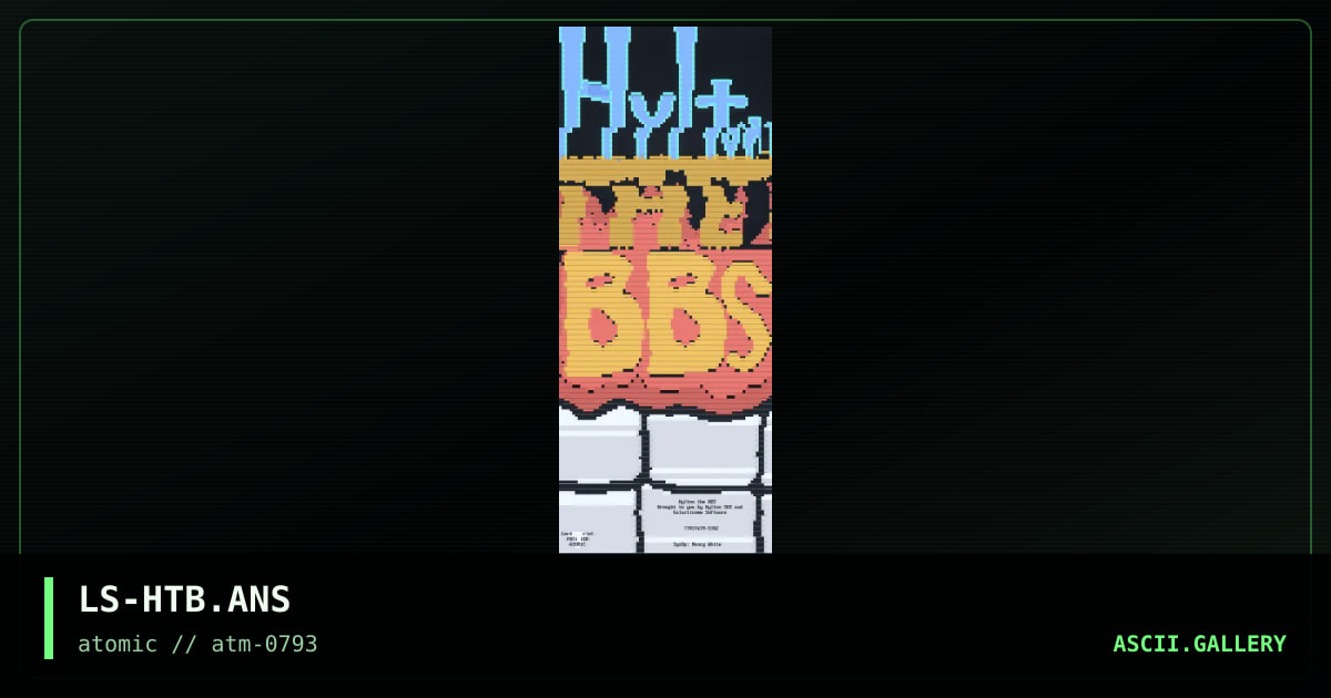 LS-HTB.ANS, by lord scarlet, 1993