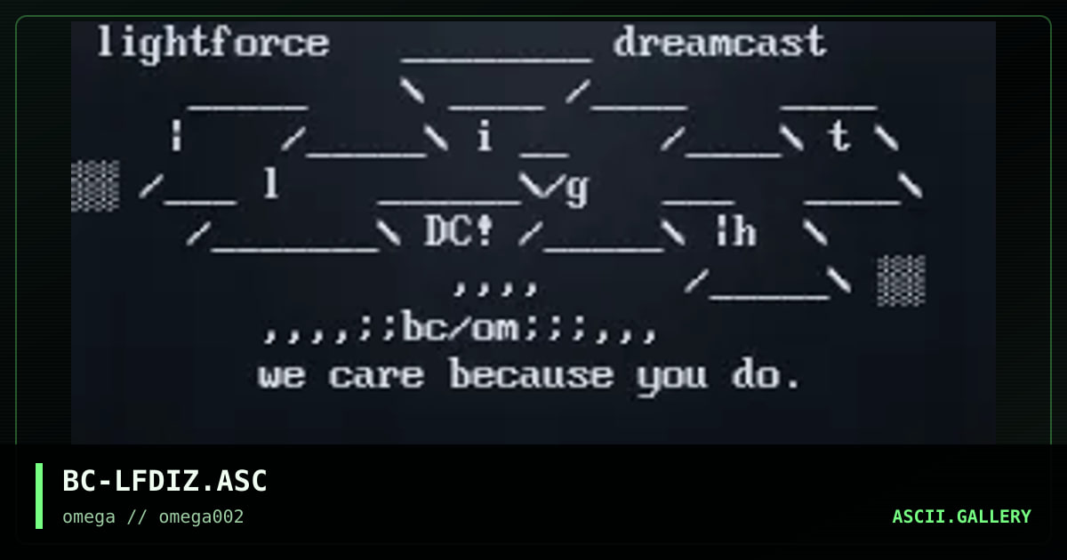 BC-LFDIZ.ASC, by bluecalx, 2000