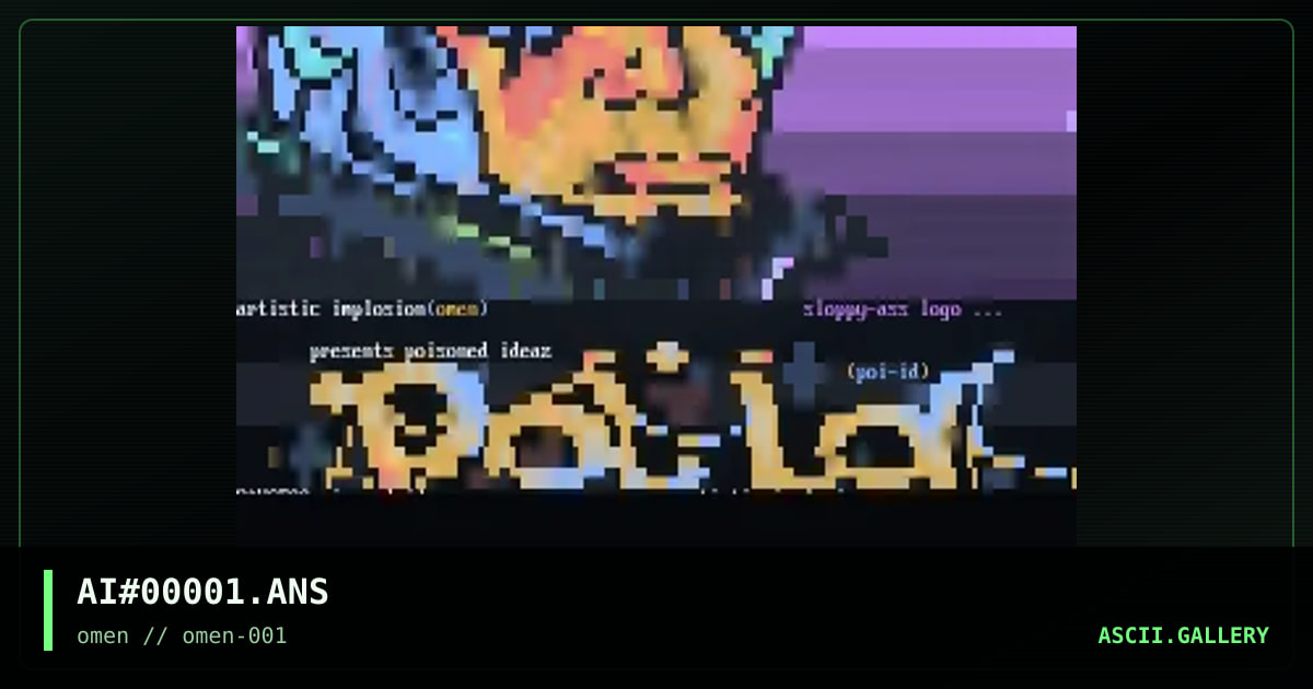 poisoned ideaz, by artistic implosion, 1996
