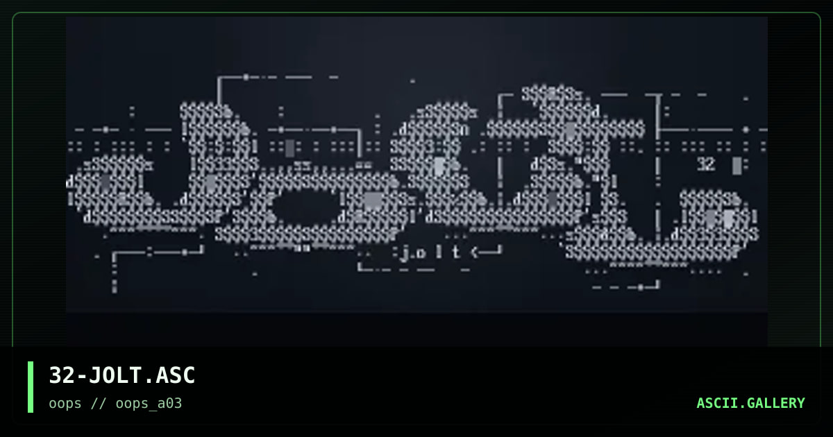 jolt, by ezy, 1997
