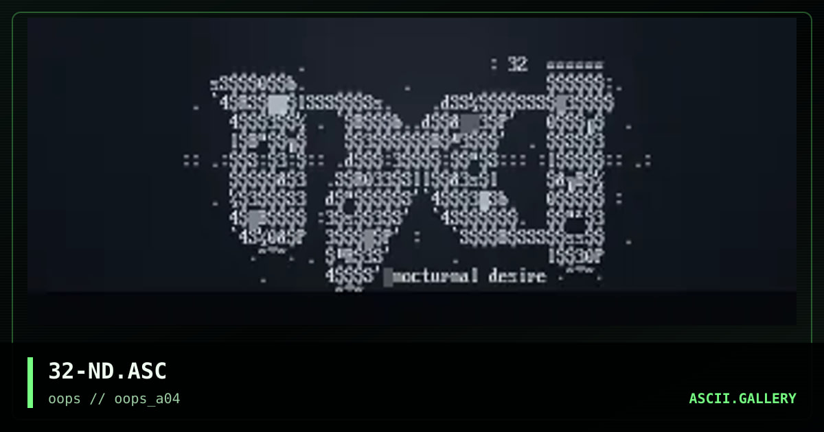 nocturnal desire, by ezy, 1997