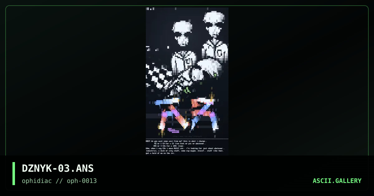 ▀█▄▀                   ▀ ▌▄▌, by dieznyik, 1996
