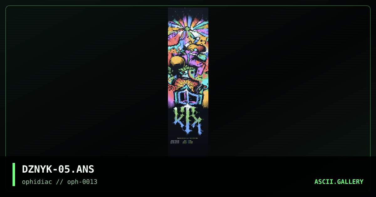 ▀▓▌▀▄▄█▓▀▀▀█▀▌             ▄▀▀, by dieznyik, 1996