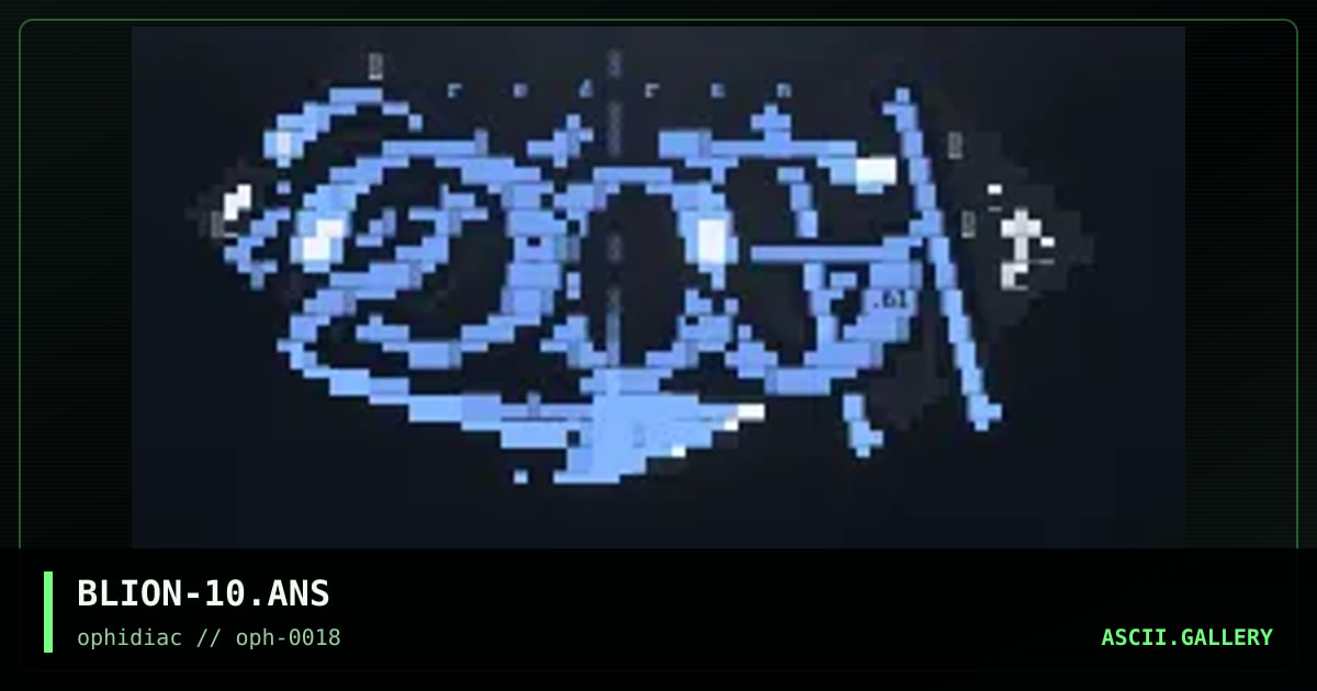 -yee haw!-      █████████▀     ▐, by bass lion, 1996
