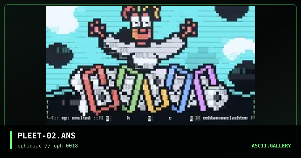 ▀██▄     ▐█▌ ▀█████▓▄░  ▐████▓░, by pleeto, 1996