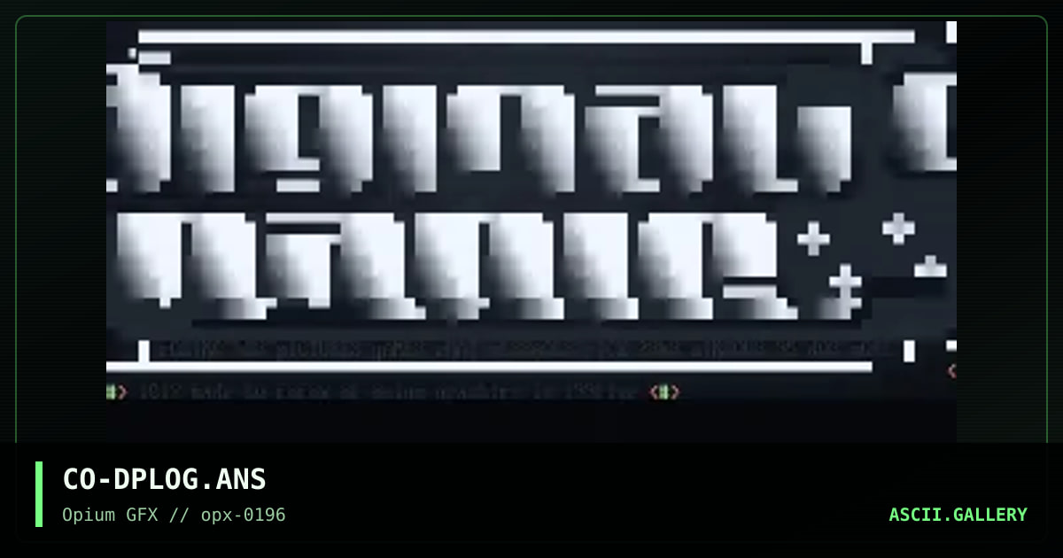 digtal panic! my friends board, by cocox, 1996