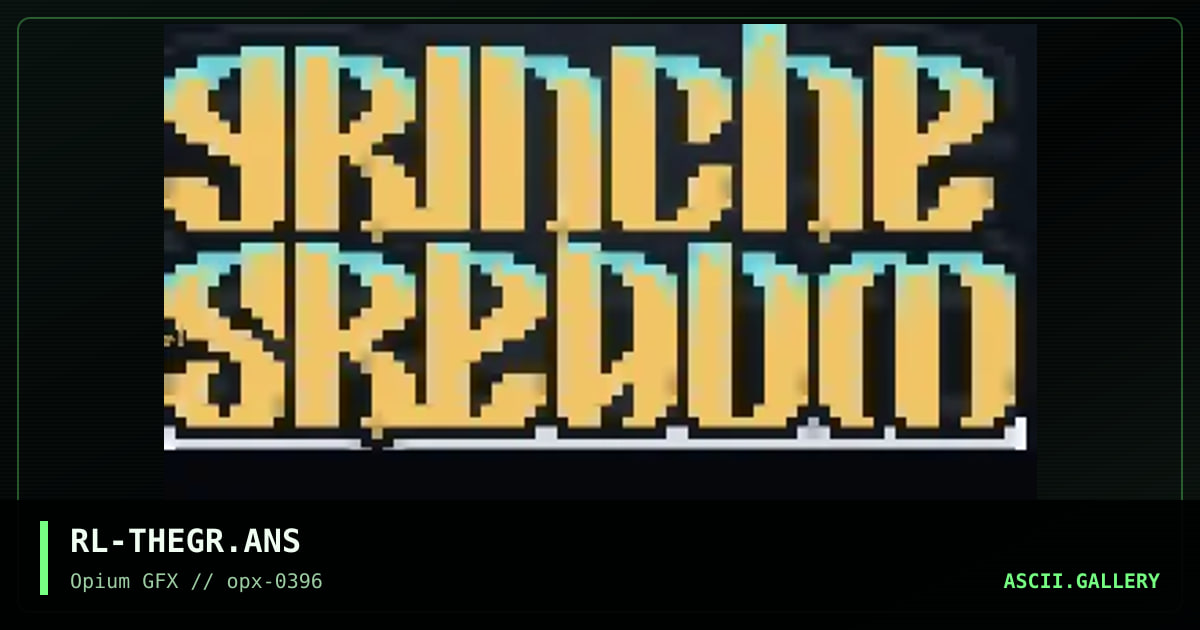 The Grinches Realm, by rawlock, 1996