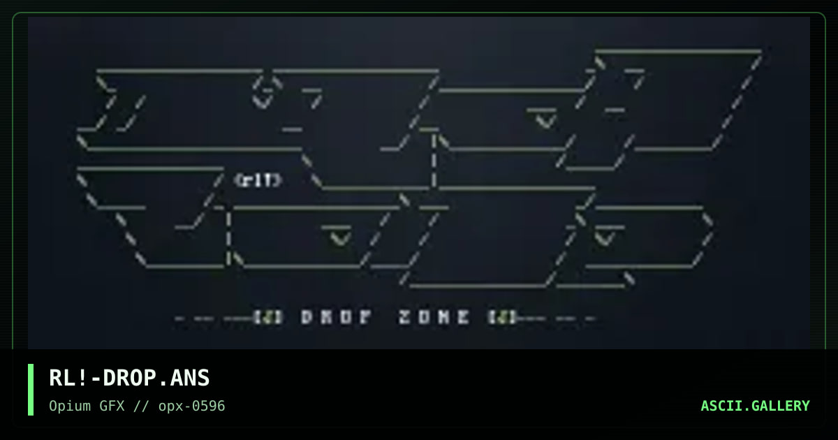 Drop Zone, by rawlock, 1996
