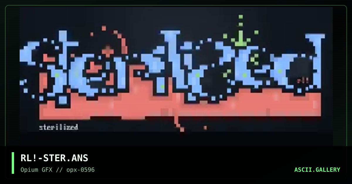 Sterilized, by rawlock, 1996