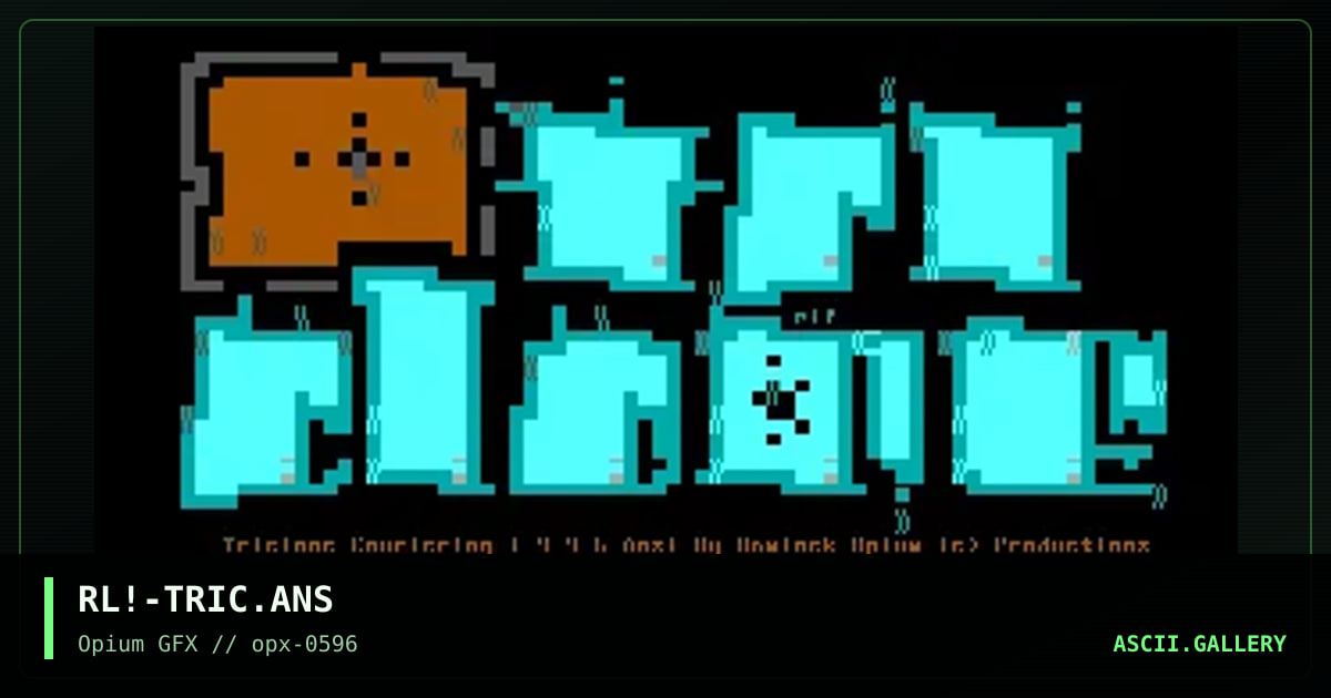 Triclone, by rawlock, 1996
