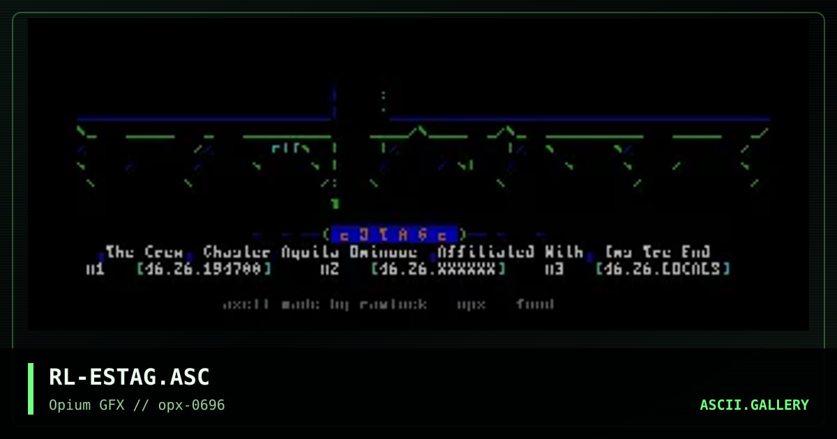 Estage, by rawlock, 1996