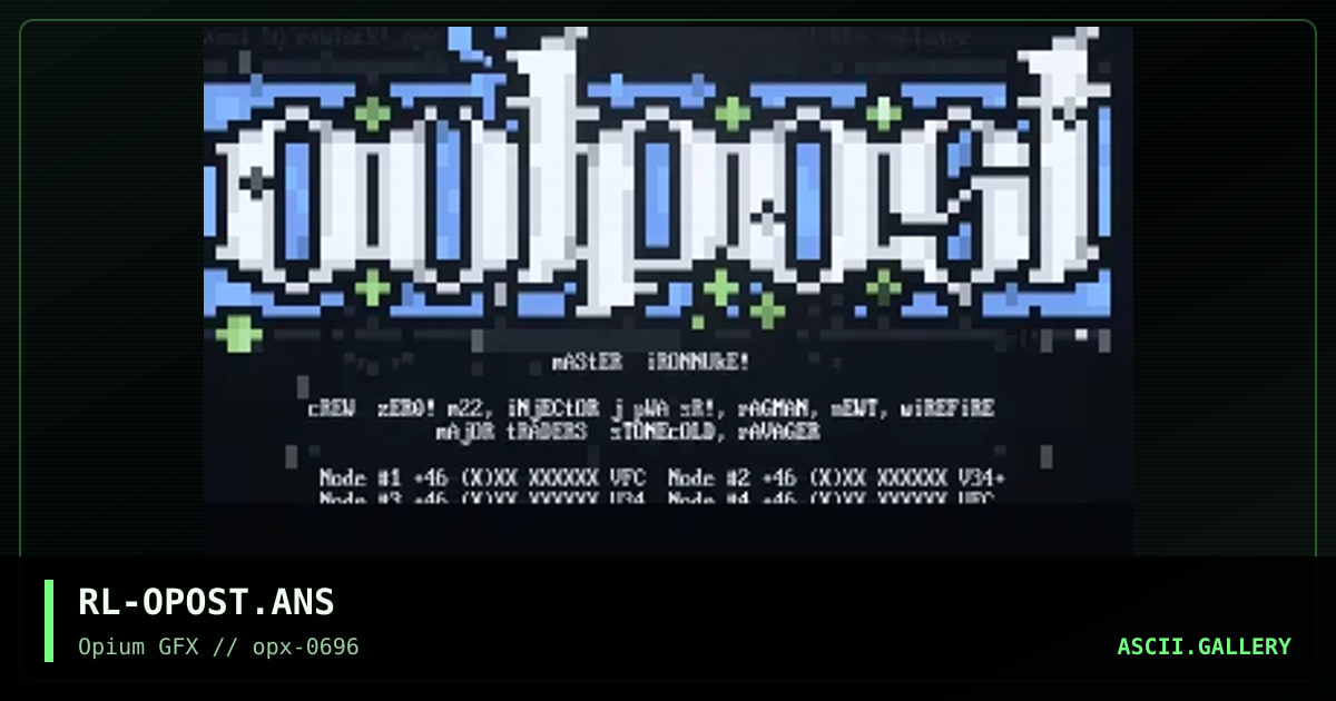 Outpost, by rawlock, 1996