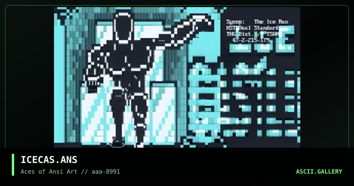 ICECAS.ANS, by aaa, 1991