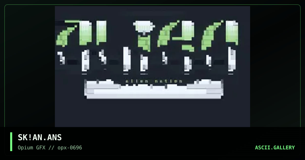 alien nation, by skeleton, 1996