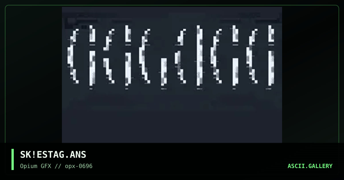 estage logo!, by skeleton, 1996