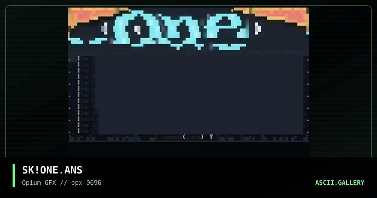 ebola oneliner, by skeleton, 1996