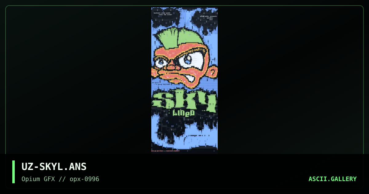 skylined, by univerz, 1996