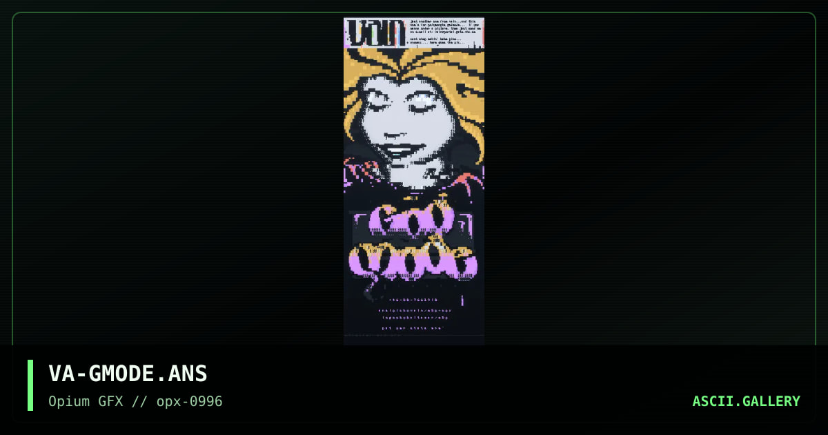 Godmode, by vain, 1996