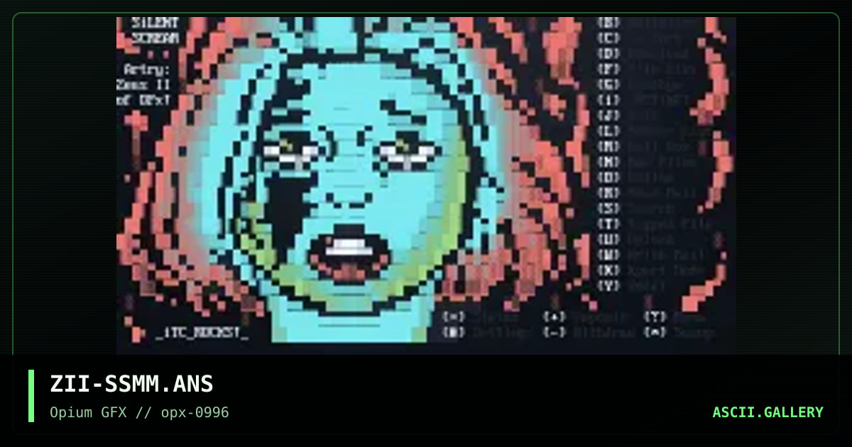 silent scream main, by zeus ii, 1996