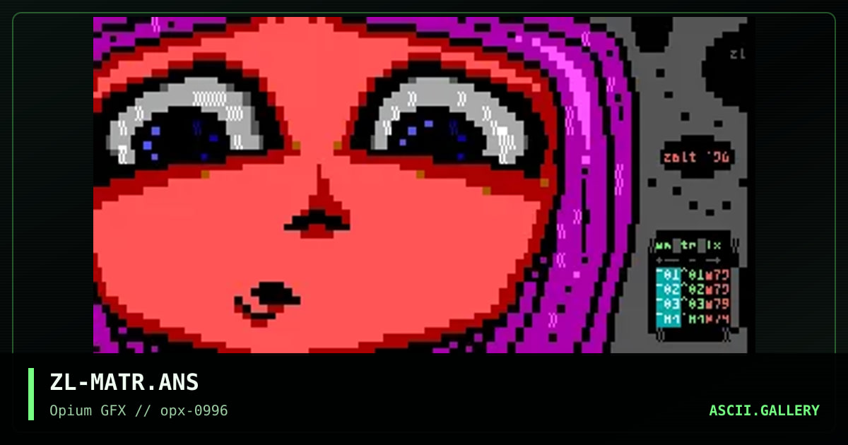 goop inq matrix, by zalt, 1996