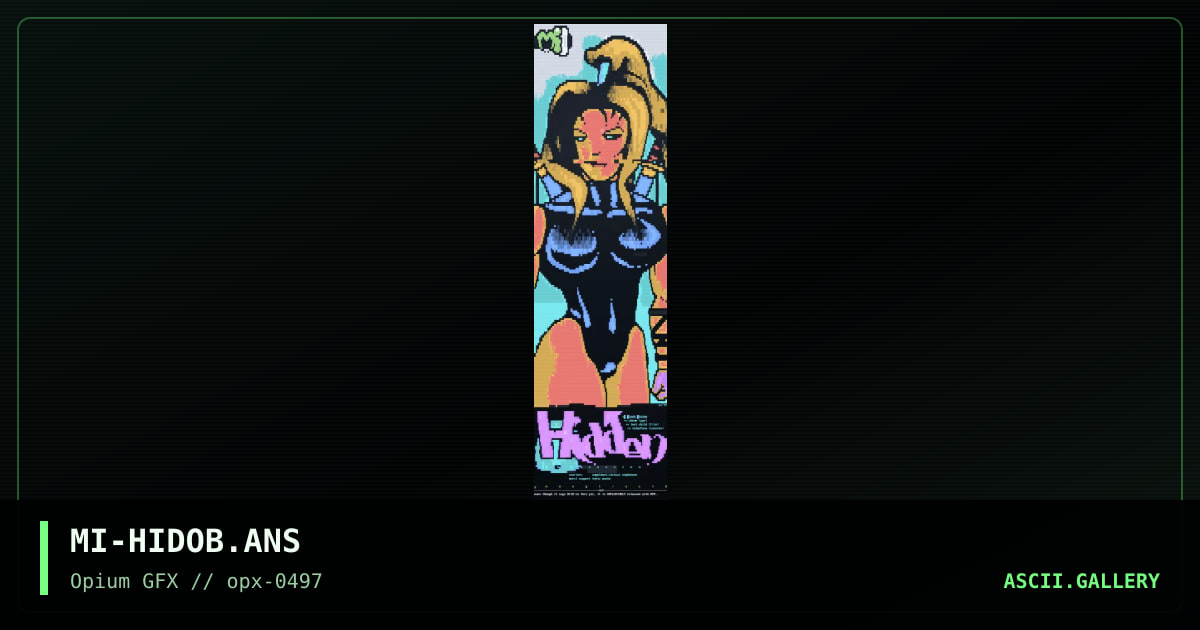 Hidden Obsession, by mongi, 1997