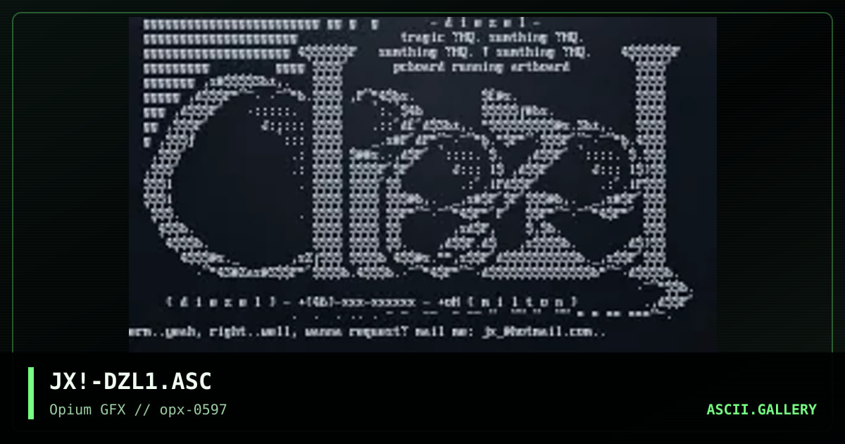 dIeZel(wOhA!..liKe..yeAh!..sOrt Of), by jinx, 1997