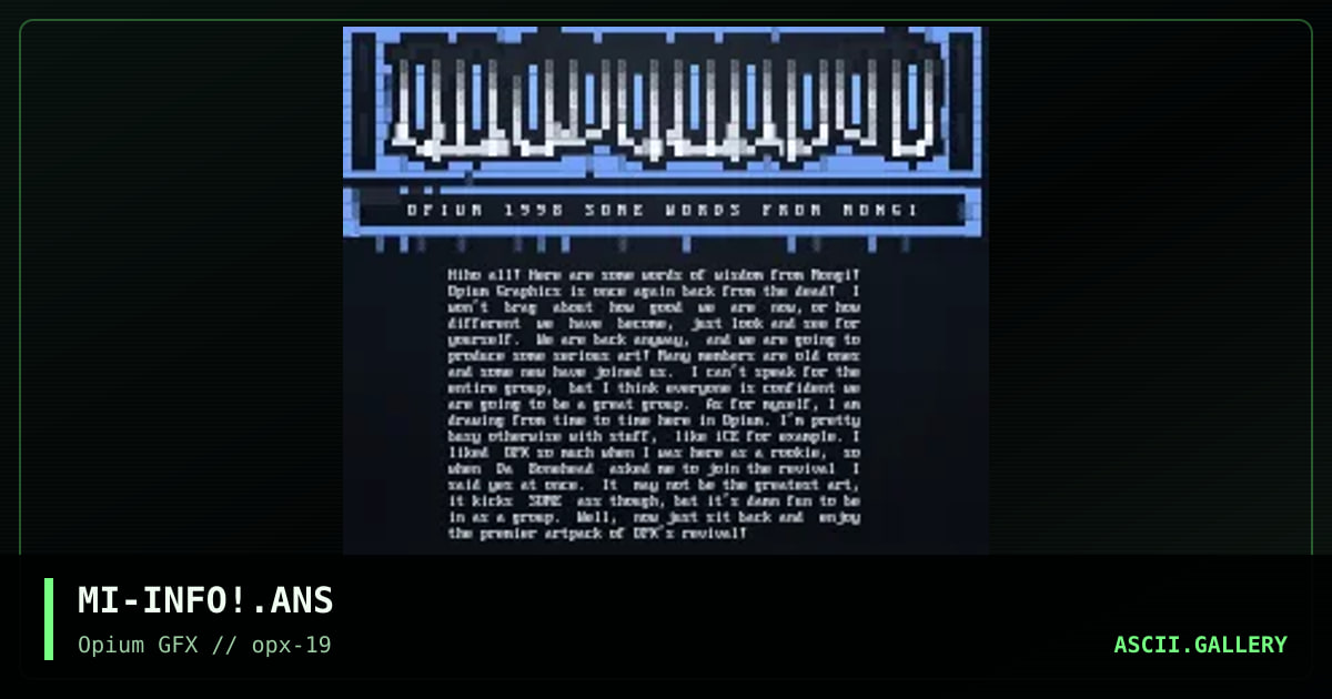 words of wisdom from Mongi, by mongi, 1998