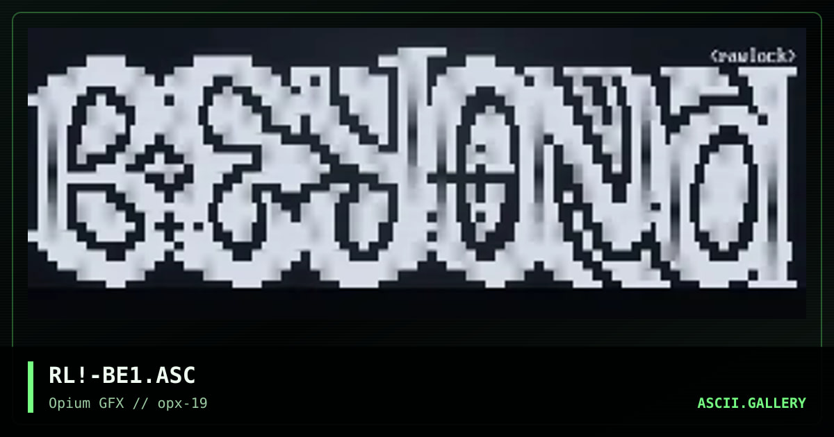 beyond, by rawlock, 1998