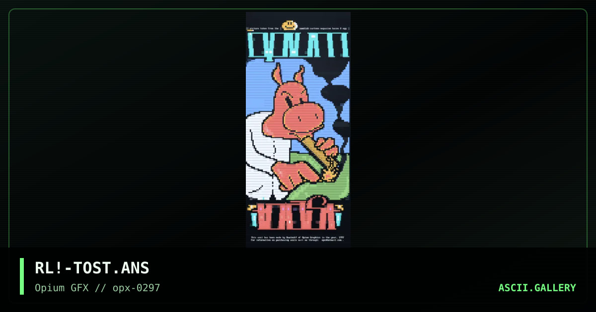 toast, by rawlock, 1997
