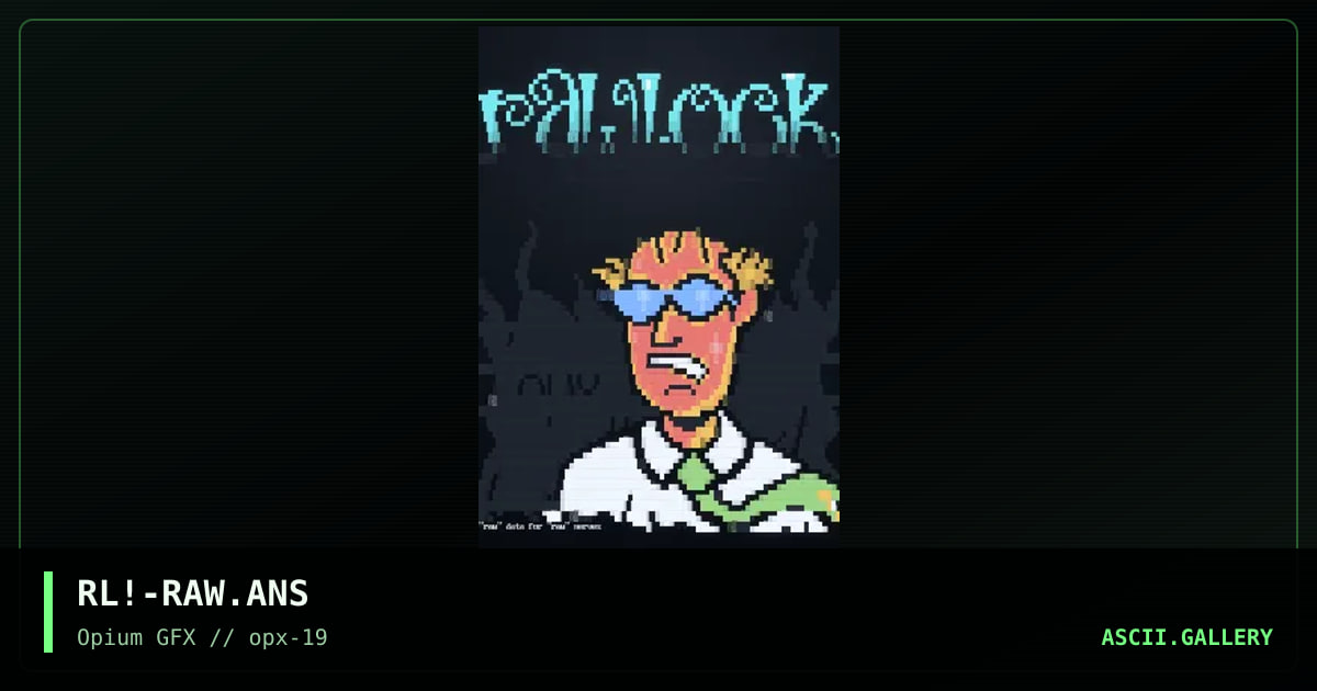 rAw data for rAw nerves, by rawlock, 1998