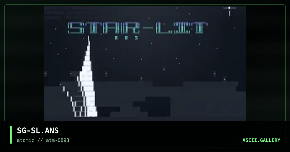 SG-SL.ANS, by star gazer, 1993