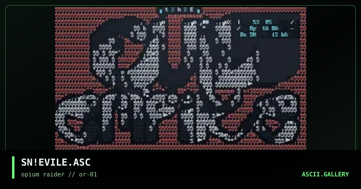 Evil Empire, by sniper, 1997