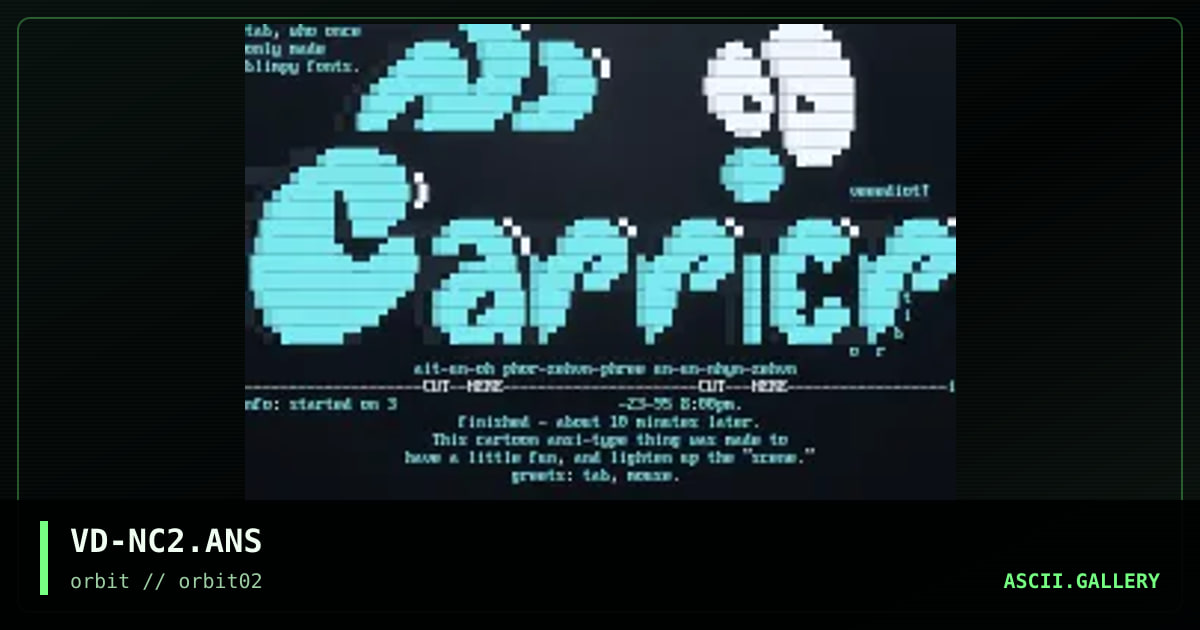 VD-NC2.ANS, by veediot, 1995