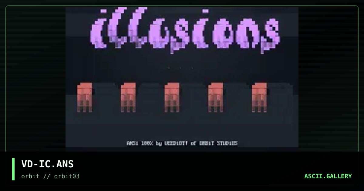 Illusions of Chaos, by veediot, 1995