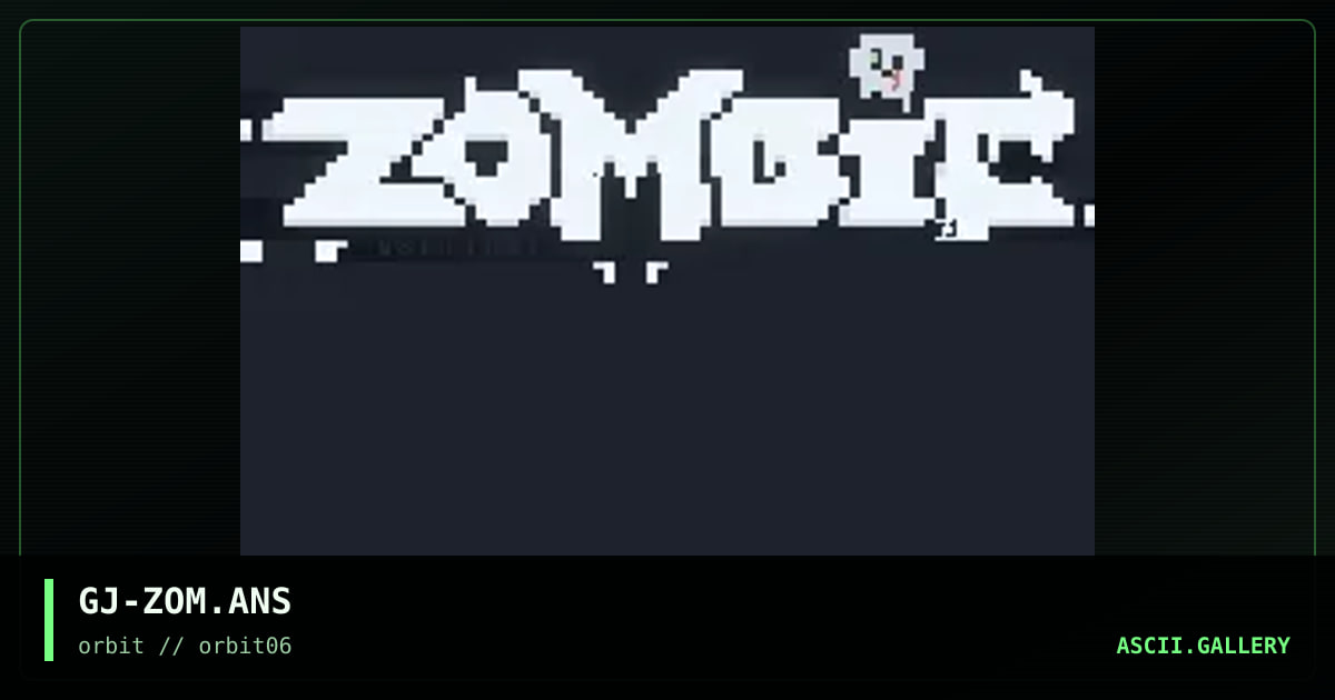 zombie, by grymmjack, 1995