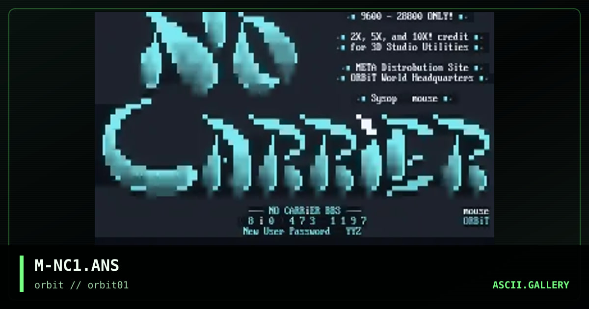 M-NC1.ANS, by untagged, 1995