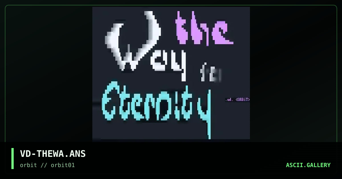 VD-THEWA.ANS, by veediot, 1995