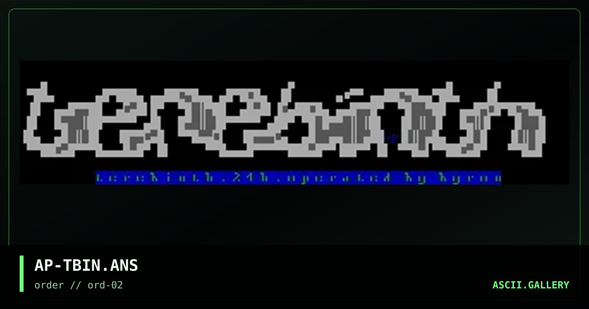 AP-TBIN.ANS, by apollo, 1996