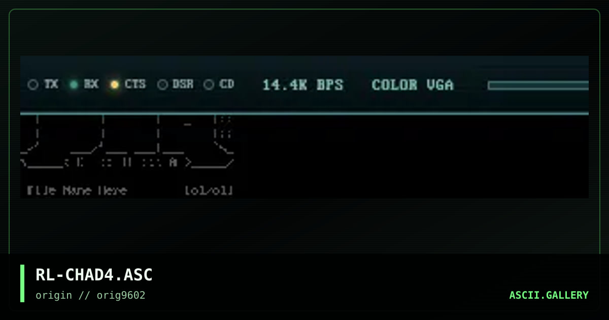 RL-CHAD4.ASC, by red leader, 1996