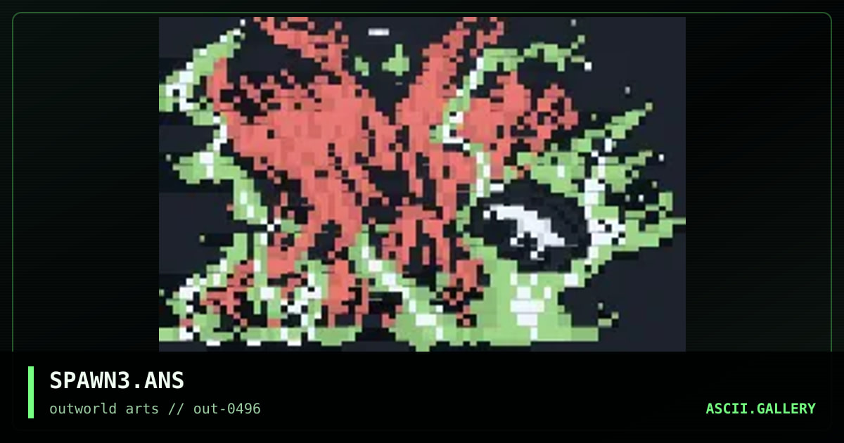 SPAWN3.ANS, by sandy chidester, 1996