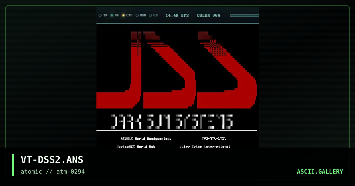 VT-DSS2.ANS, by void traveller, 1994