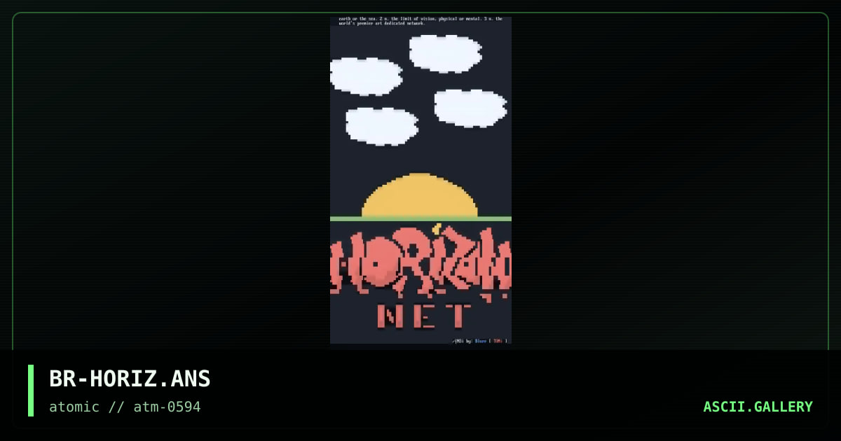 BR-HORIZ.ANS, by blurr, 1994