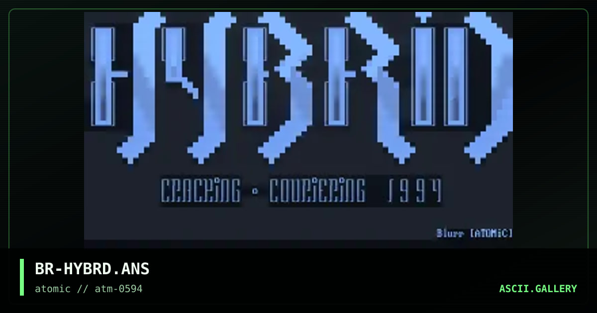 BR-HYBRD.ANS, by blurr, 1994
