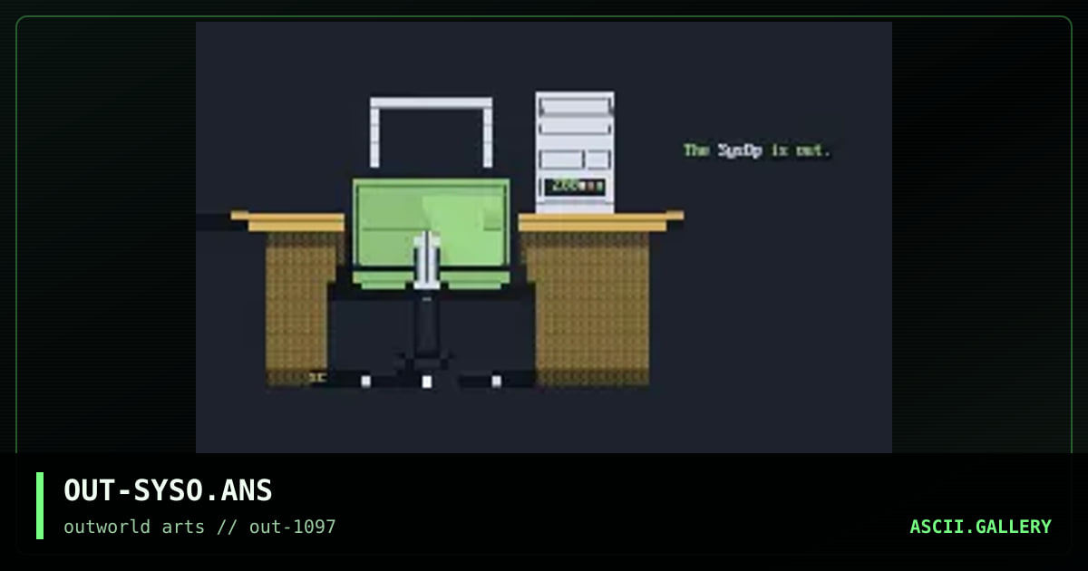 Sysop is out, by sandy chidester, 1997