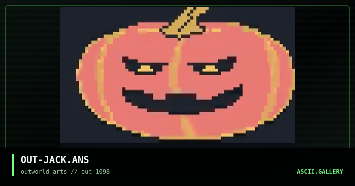 OUT-JACK.ANS, by sandy chidester, 1998