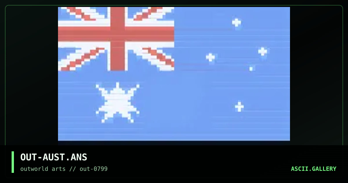 OUT-AUST.ANS, by sandy chidester, 1999