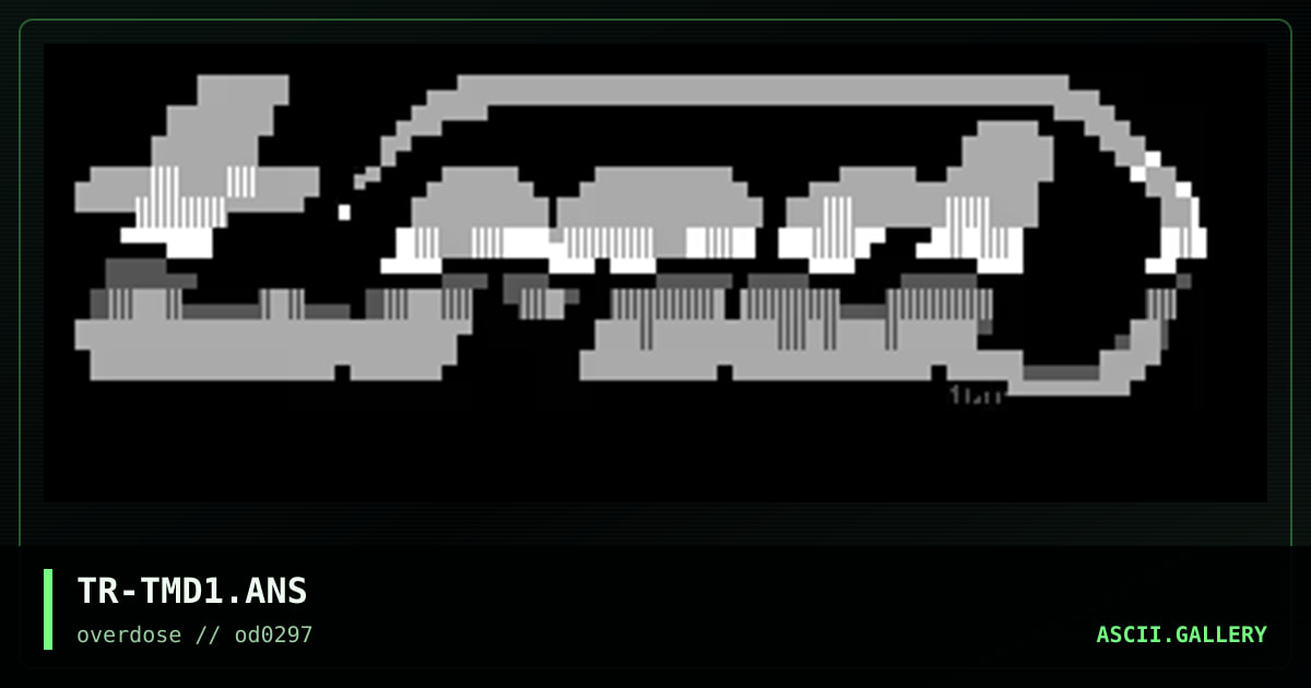 TR-TMD1.ANS, by tarmac, 1997